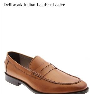 Nwt Dellbrook Italian Leather Loafers 